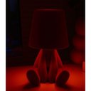 Ver imagem 2 de Abajur Boneco Infantil Led 3 Luzes Iluminação Noturna Vermelho