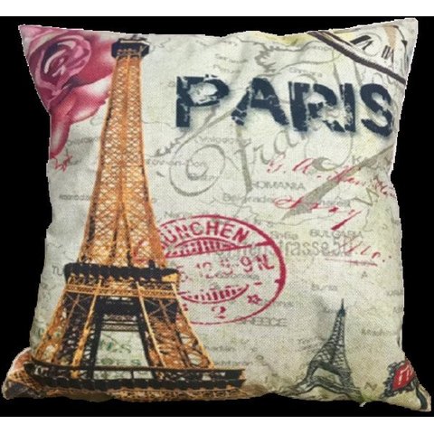 Kit: 4 Capas de Almofada Decorativas Glamour Black – 43 x 43