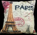 Ver imagem 1 de Kit: 4 Capas de Almofada Decorativas Glamour Black – 43 x 43