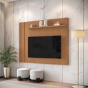 Ver imagem 6 de Painel para Tv até 60 Polegadas Kappesberg com Prateleira Canela 180cm