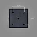 Ver imagem 5 de Plafon Spot Sobrepor Quadrado Box Preto P/ PAR20 Orluce OR1454 ST2755