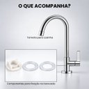Ver imagem 5 de Torneira Cozinha Gourmet Inox Mesa Pia Bancada Longa Alta