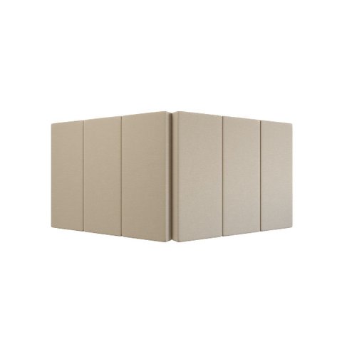 Cabeceira Cama de Casal Queen 1.60 Lisa - Gt Magazine:areia