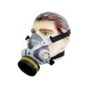 Ver imagem 1 de Máscara ALLTEC com 1 filtro Para Pintor - Proteloja EPI`s - Unico - Cinza