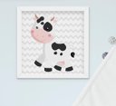 Ver imagem 7 de Quadro Infantil Quarto Bebê Menino Menina Fazendinha Kit 6 Peças