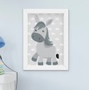 Ver imagem 4 de Quadro Infantil Quarto Bebê Menino Menina Fazendinha Kit 6 Peças