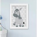 Ver imagem 4 de Quadro Infantil Quarto Bebê Menino Menina Fazendinha Kit 6 Peças