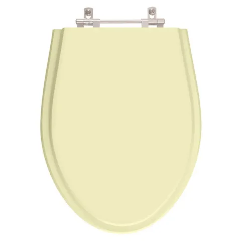 Assento Sanitario Poliester Absolute Bone (Bege Claro) para vaso Ideal Standard