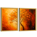 Ver imagem 1 de Quadro Decorativo Árvore da Vida Espatulada Duo