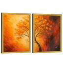 Ver imagem 5 de Quadro Decorativo Árvore da Vida Espatulada Duo