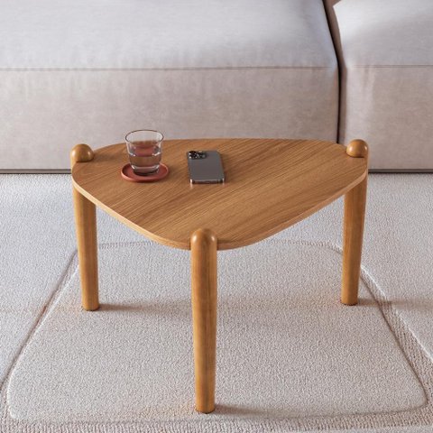 Mesa de Centro Organica Pes Madeira Hanover 28012 Artesano Hanover
