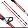 Vara Pesca Praia 3,30 Metros Albatroz Caranha 60 Lb vermelha - 1