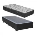 Ver imagem 1 de Cama Box Solteiro brasil camas 088x188 Base Mais Colchão D33