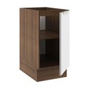 Ver mais imagens de Balcão 40 Cm 1 Porta (sem Tampo) Rustic/Branco Veludo