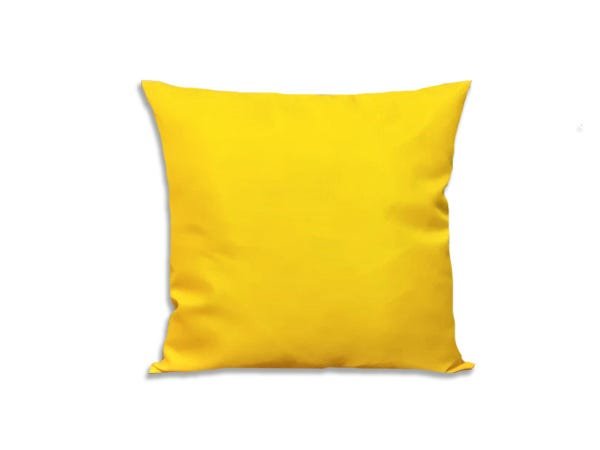 Kit Capas de Almofadas Decorativas 40x40 Centímetros Amarelo Casa e Decoração - 4