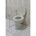 Ver imagem 4 de Barra de Apoio para Vaso Sanitário em L 60x50 cm em Alumínio