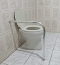 Ver imagem 2 de Barra de Apoio para Vaso Sanitário em L 60x60 Cm em Alumínio