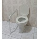 Ver imagem 4 de Barra de Apoio para Vaso Sanitário em L 60x60 Cm em Alumínio