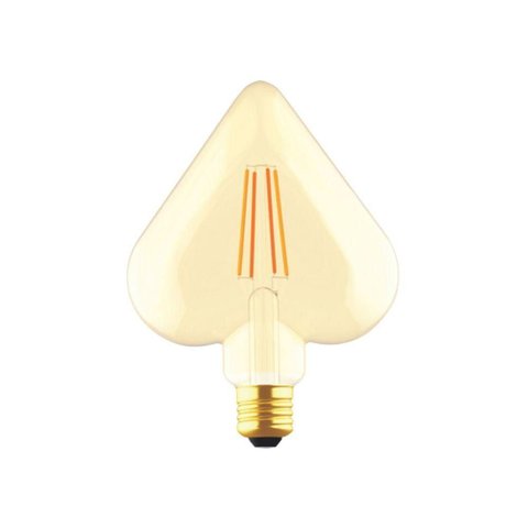 Lâmpada Led L125 Filamento 4w Autovolt E-27 2000k Bulbo Âmbar G-light
