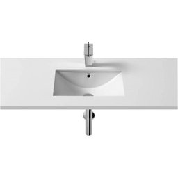 Cuba de Sobrepor e Embutir para Banheiro Diverta 50X38cm Branco - Roca A327114000 - 1