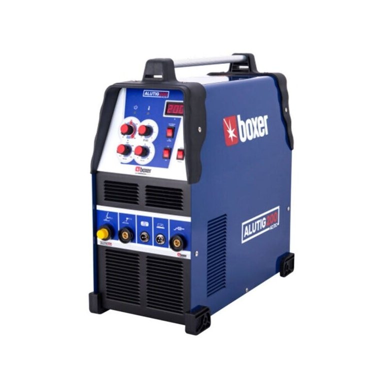 Máquina de Solda para Soldar Alumínio Bivolt ALUTIG 200 ACDC com Pedal e Tocha - BOXER-3005010
