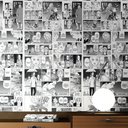 Ver imagem 2 de Papel De Parede Adesivo Lavável Quarto Mangá Tokyo Revengers Anime 1mx50cm
