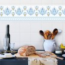 Ver imagem 4 de Faixa Decorativa Adesiva (autocolante) - Clássico Provençal Azul
