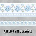 Ver imagem 2 de Faixa Decorativa Adesiva (autocolante) - Clássico Provençal Azul
