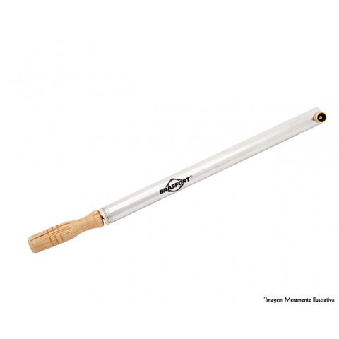 Bomba Ar Manual Bico Lateral Cromado 8895