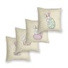 Kit 4 Almofadas Decorativas Own Coelho com Ovo de Páscoa - 1