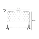 Ver imagem 4 de Cabeceira Casal 138 - Bello Box - Dunas Veludo Rosê