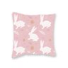Kit 3 Almofadas Decorativas Own Páscoa Coelhos Fundo Rosa - 2