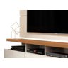 Rack com Painel para Tv até 70 Polegadas Vivare Off White com Freijó Giga Móveis - 4