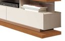 Ver imagem 5 de Rack com Painel para Tv até 70 Polegadas Vivare Off White com Freijó Giga Móveis
