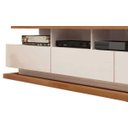 Ver imagem 2 de Rack para Tv Vivare Off White com Freijó - Giga Móveis