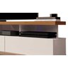 Rack para Tv Vivare Off White com Freijó - Giga Móveis - 3