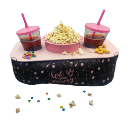 Almofada porta pipoca Zodiaco + Copos + Bandeja - 5 Almofada porta pipoca Zodiaco + Copos + Bandeja - 5