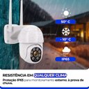 Ver mais imagens de Câmera Smart Dome Wifi Externa Nuvem 360º Ekaza Alexa e Google