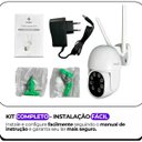 Ver imagem 7 de Câmera Smart Dome Wifi Externa Nuvem 360º Ekaza Alexa e Google