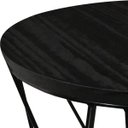 Ver imagem 2 de Mesa de Apoio Lateral em Metal Estilo Industrial - D'Rossi