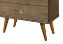 Ver imagem 4 de Mesa de Cabeceira Retrô Status 2 Gavetas Jequitibá - Jea Móveis