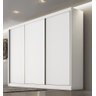 Guarda Roupa Casal 3 Portas 8 Gavetas - Diamond-branco - Móveis Novo Horizonte - 1