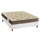 Ver imagem 1 de Cama Box Casal: Colchão Espuma Orthoflex D33 Comfortpedic Line + Base Crc Courano White(138x188)