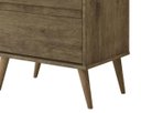 Ver imagem 4 de Mesa de Cabeceira Retrô Lótus 2 Gavetas Jequitibá - JeA Móveis