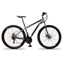 Ver imagem 1 de Bicicleta Bike Aço 21 Marchas Velocidades Aro 29 Grafite