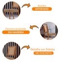 Ver imagem 5 de Conjunto com 2 Cadeiras Aila em Madeira Maciça para Sala de Jantar Moderna Mobília