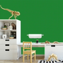 Papel de Parede Adesivo Bloco de Montar Verde Geek 12m - 4