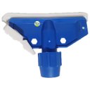 Ver imagem 2 de Garra Euro para Mop Úmido Refil Encaixe Plástica Azul - Kit 5 Unidades