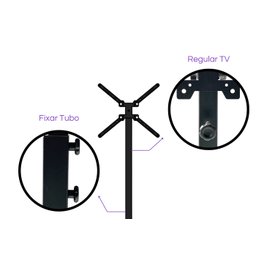 Suporte Tv Pedestal 14 a 75 Suportaço Ped-03.3 - 4