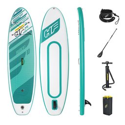 Prancha Stand Up Inflável HuaKai Com Leash + Bomba de Inflar + Remo Bestway 65346 - 9